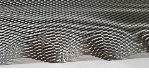 QEMCO Gutter Guard - Side View of Corrugated Mesh